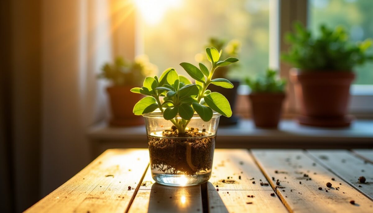 Guide étape par étape pour bouturer un crassula dans l’eau avec succès