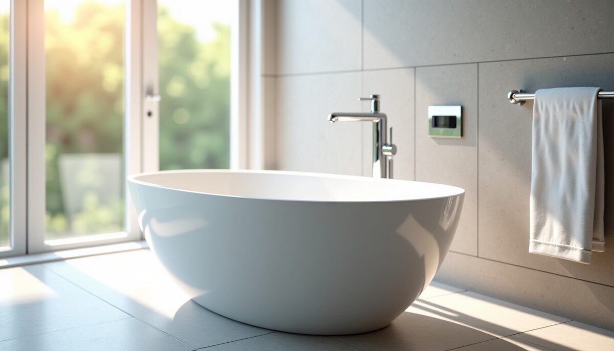 Baignoire en acrylique ou en résine : quel matériau privilégier pour votre salle de bain ?