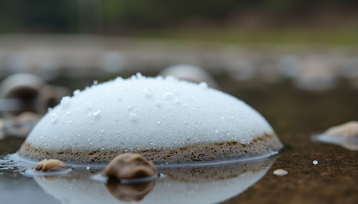 Petit œuf blanc dans la terre : tout ce qu’il faut savoir avant de toucher