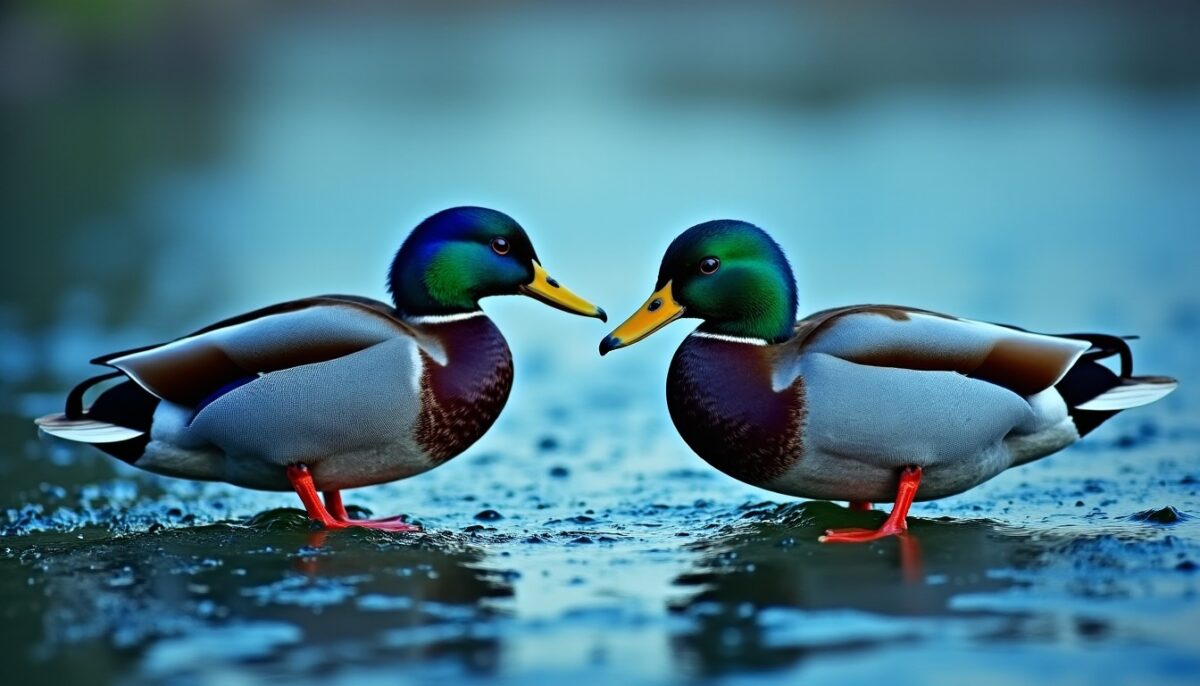 Bleu ou vert canard : décryptage des nuances et différences