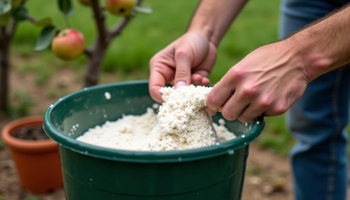 Guide pratique : comment préparer soi-même de la chaux arboricole efficace
