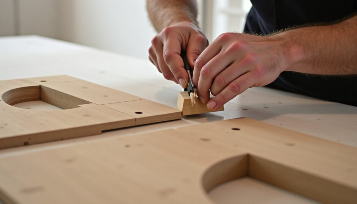 Guide pratique : assembler deux plans de travail pour créer une table unique et solide