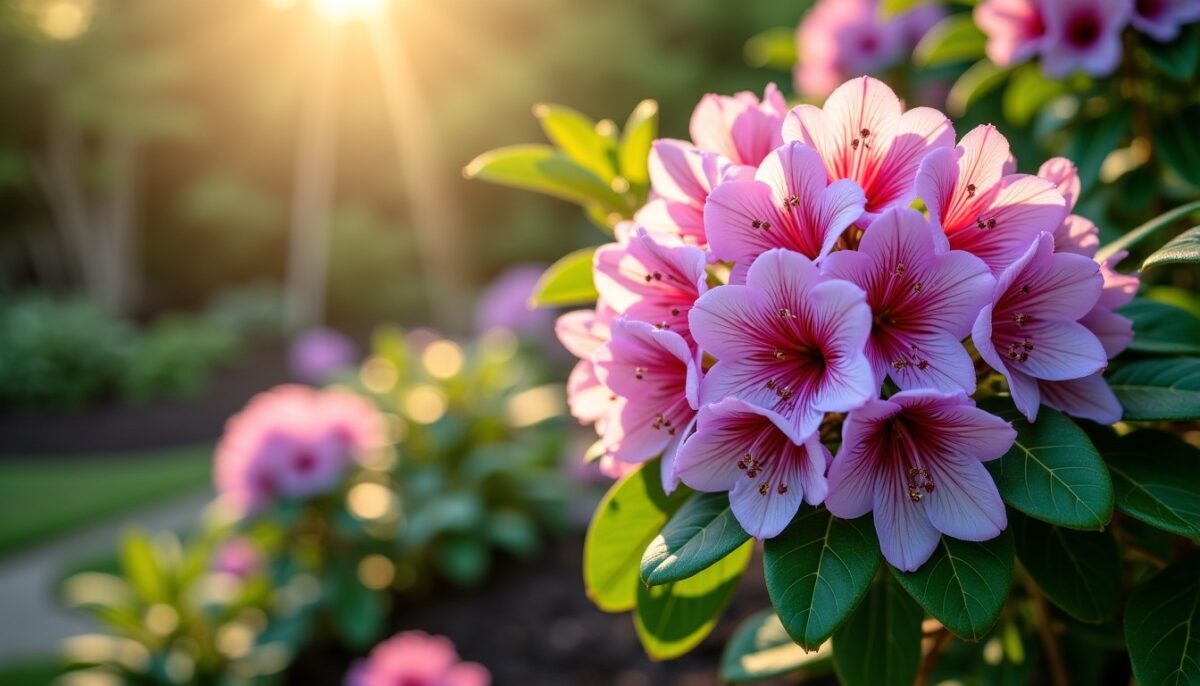 Rhododendron : guide complet pour la taille, la prévention des maladies et l&rsquo;entretien